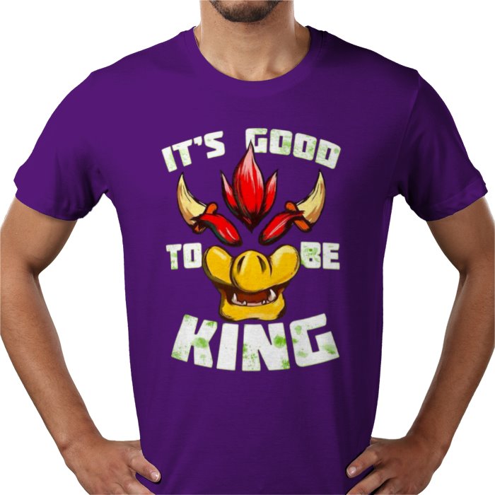 Super Mario Bro's - Its Good To Be King T-shirt