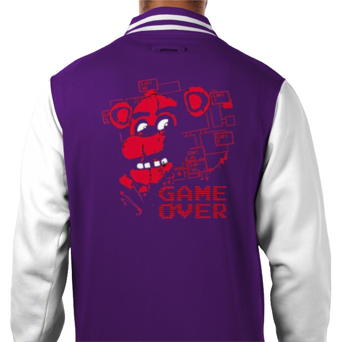 Five Nights At Freddy's - Game Over Varsity Jacket