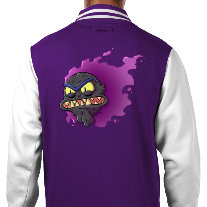 Rick & Morty & Pokémon - Ghastly Varsity Jacket