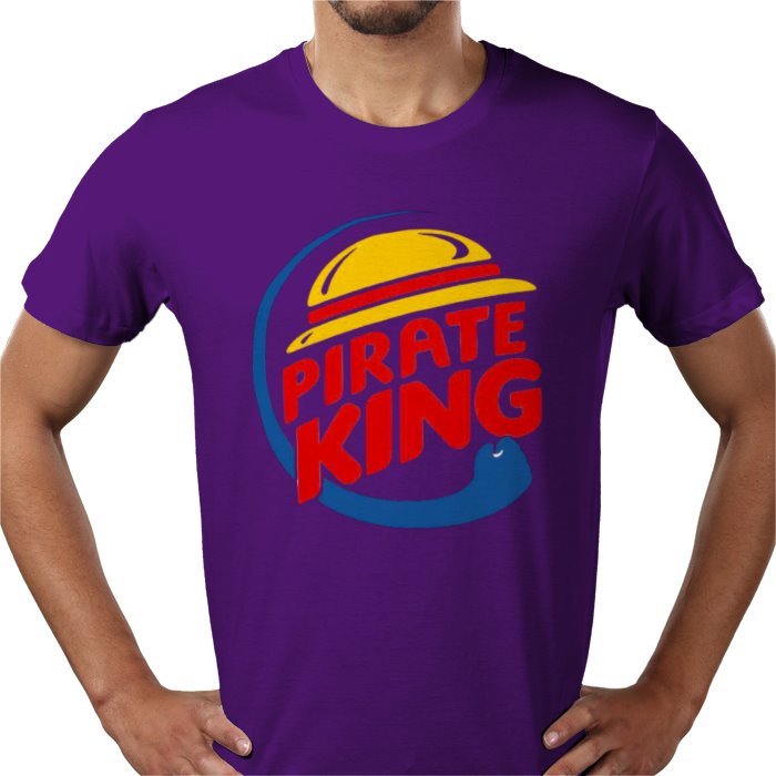 One Piece & Burger King - Pirate King T-shirt