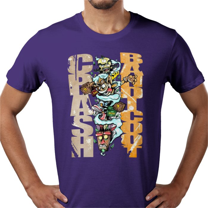 Crash Bandicoot Theme T-Shirt