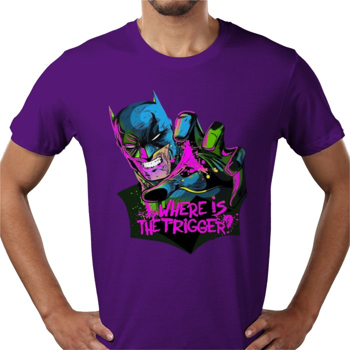 Batman - Where Is The Trigger T-shirt