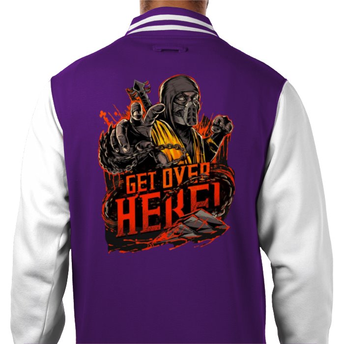 Mortal Kombat - Get Over Here Varsity Jacket