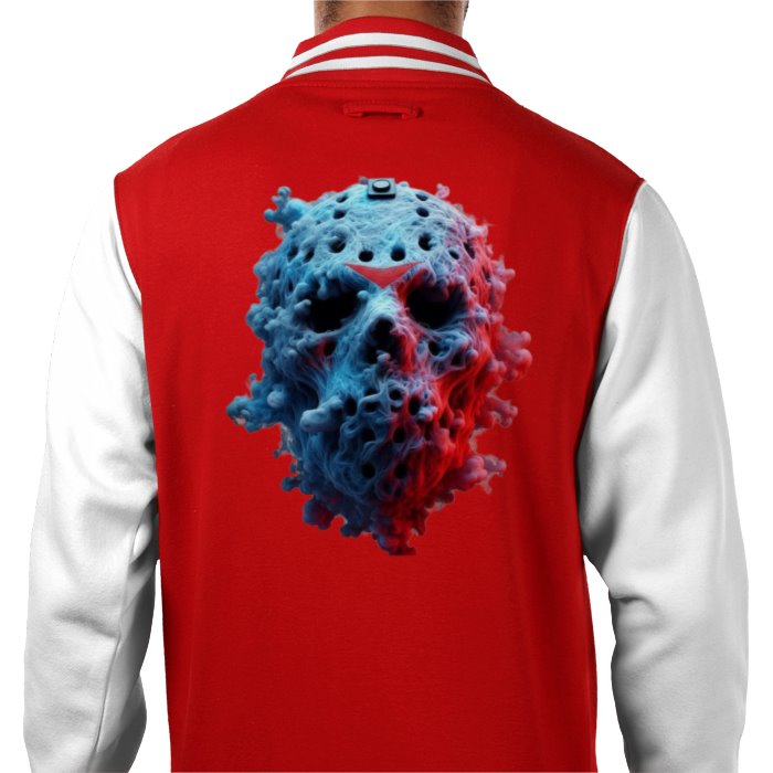 Friday 13th - Smoke Mask Varsity Jacket