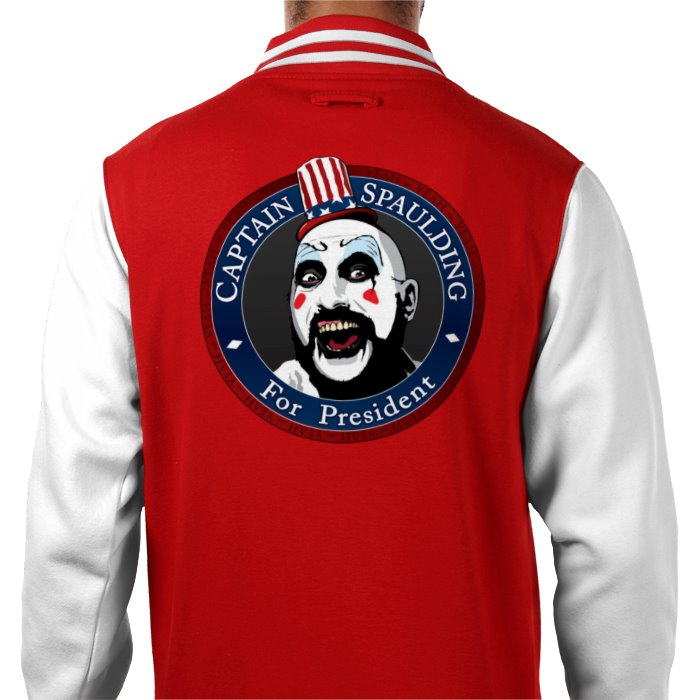 Captain Spaulding For President Varsity Jacket