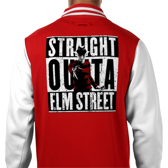 A Nightmare On Elm Street - Straight Outa Elm Street Varsity Jacket