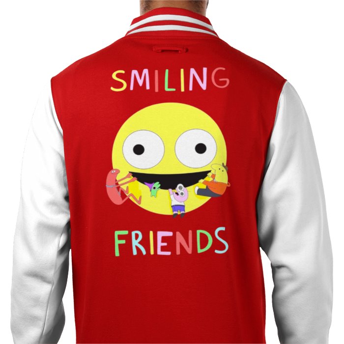 Smiling Friends - Theme 2 Varsity Jacket