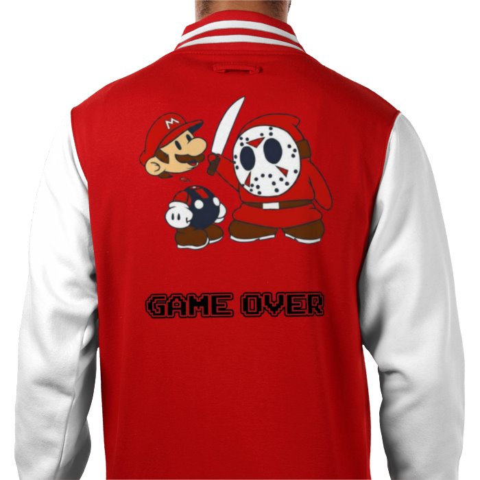 Super Mario - Game Over Varsity Jacket