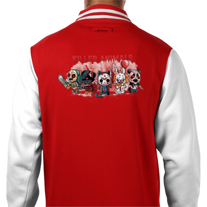 Killer Animals Theme Varsity Jacket