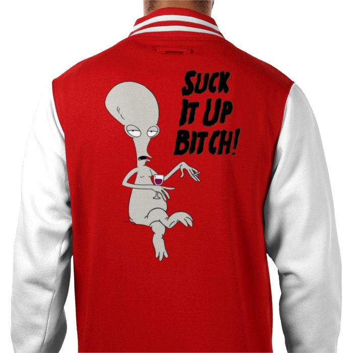 American Dad - Suck It Up B***H Varsity Jacket