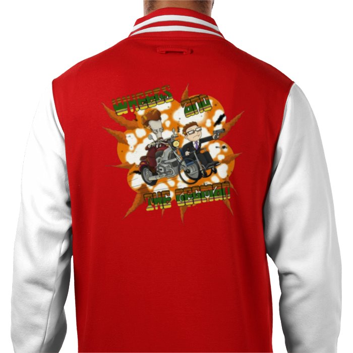 American Dad - Wheels & The Leg Man Varsity Jacket