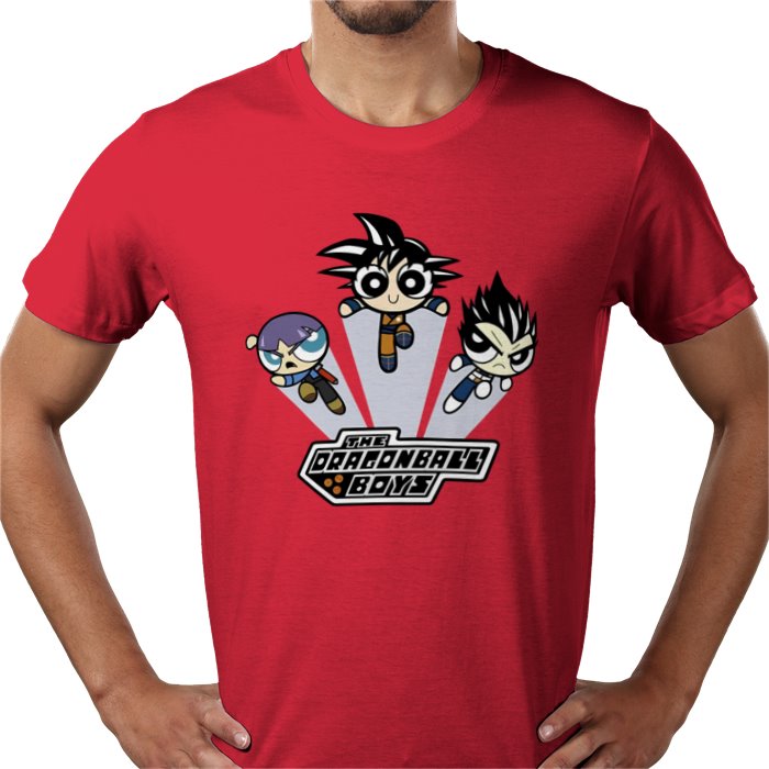 Dragonball Z - Power Puff Girls Crossover T-shirt