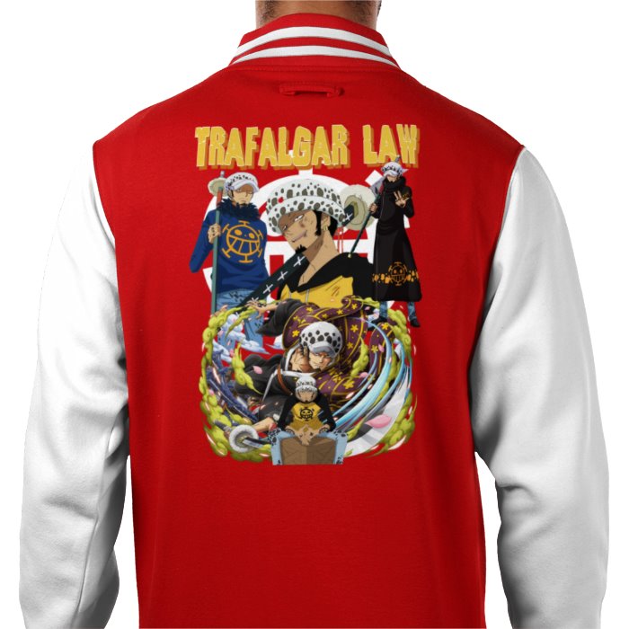 One Piece - Law Theme 1 Varsity Jacket