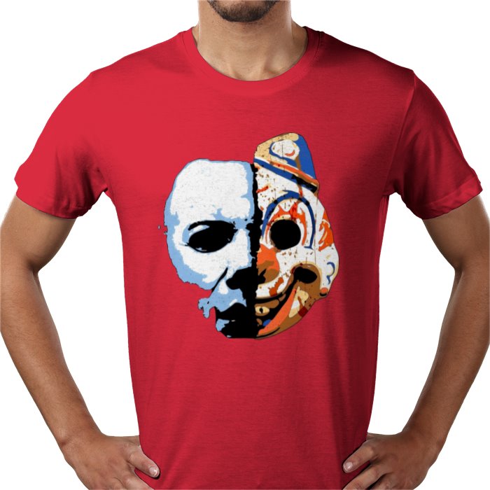 Halloween - 2 Faces Of Michael T Shirt