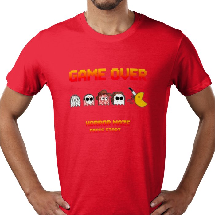 Pacman x Horror Movies - Horror Mashup T-shirt