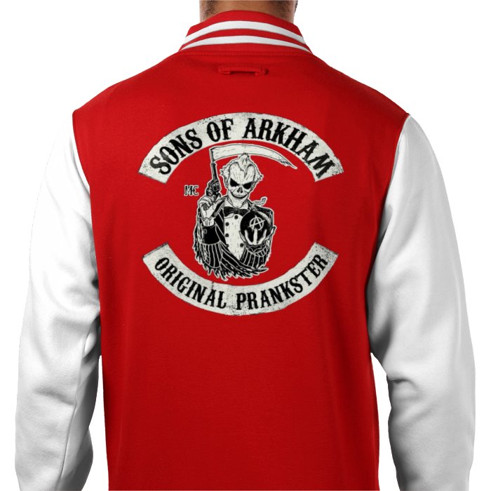 Batman & Sons Of Anarchy - Sons Of Arkham Varsity Jacket