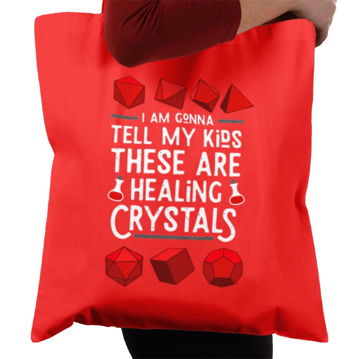 Dungeons & Dragons Healing Crystal Tote Bag