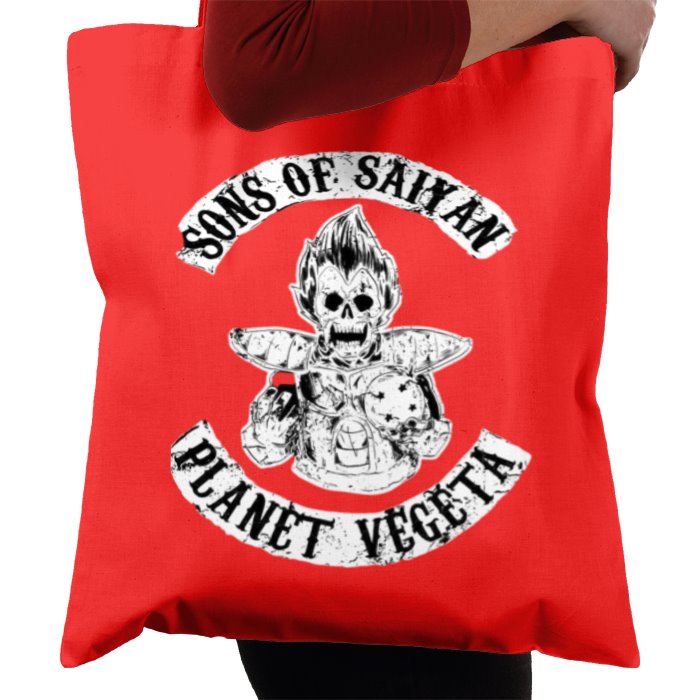 Dragonball Z x Sons Of Anarchy - Sons Of Saiyan's Tote Bag