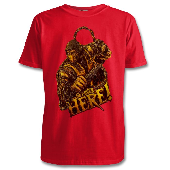 Mortal Kombat - Get Over Here v2 T-shirt