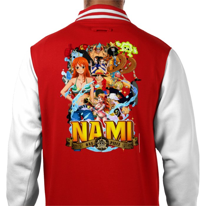 One Piece - Nami Theme 2 Varsity Jacket