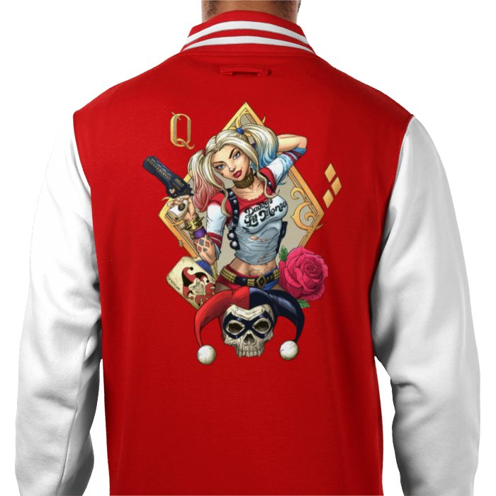 Batman - Harley Quin Card Varsity Jacket