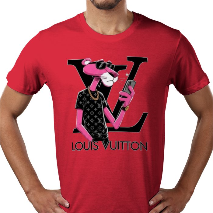 Pink Panther x Louis Vuitton Parody T-Shirt