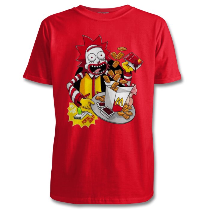 Rick & Morty & Mc Donald's - Rick Mc Donald T-shirt