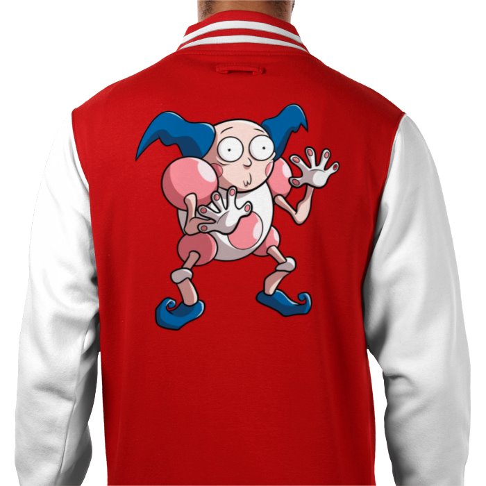 Rick & Morty & Pokémon - Mr Mime Varsity Jacket