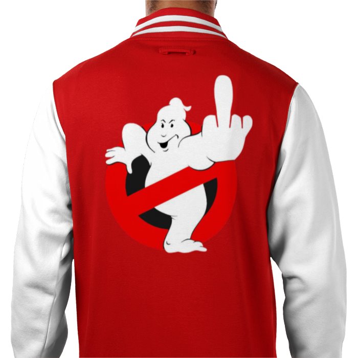 Ghostbusters - Rude Logo Varsity Jacket