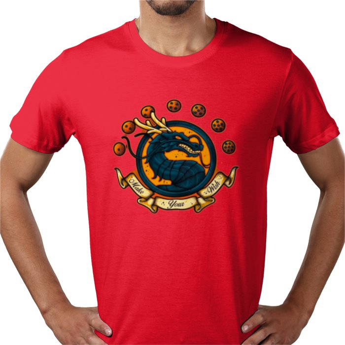 Dragonball Z & Mortal Kombat - Make Your Wish T-shirt