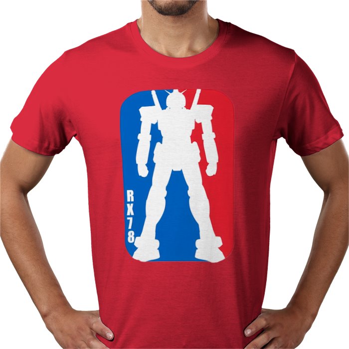 Gundam Wing - RX 78 NBA Style T-Shirt
