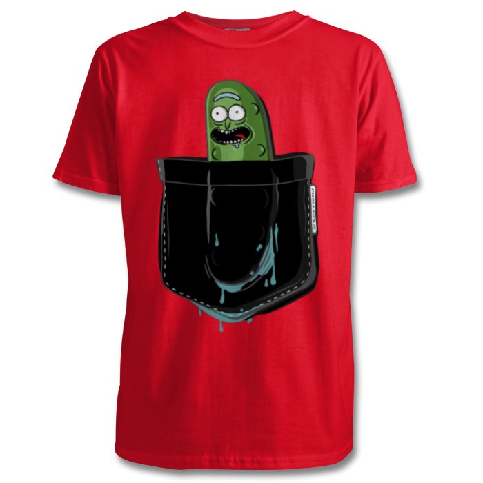 Rick & Morty - Pickle Rick Pocket T-shirt