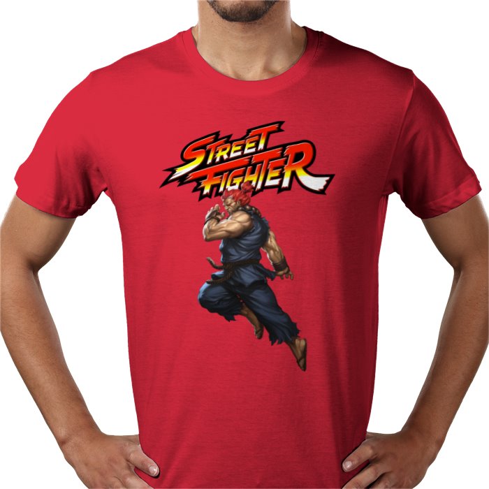 Street Fighter — Akuma Theme T-Shirt