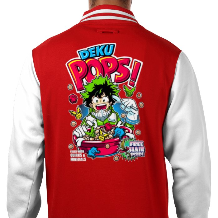 My Hero Academia - Deku Pops Varsity Jacket