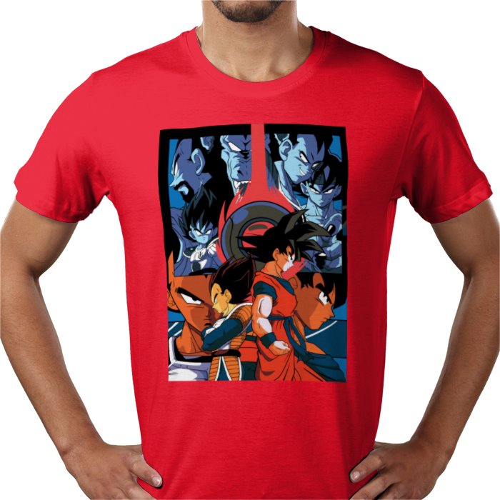 Dragonball Z - Saiyan Theme 3 T-shirt