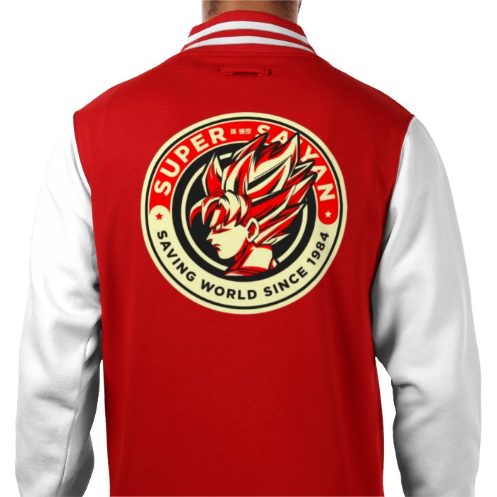 Dragon Ball Z - Goku Badge Varsity Jacket