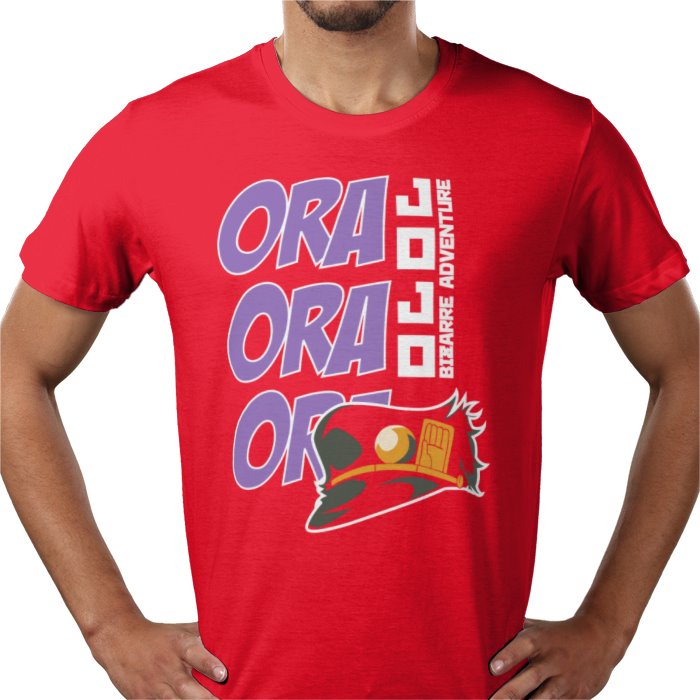 Jo Jo's Bizarre Adventure - Ora Ora Ora T-shirt