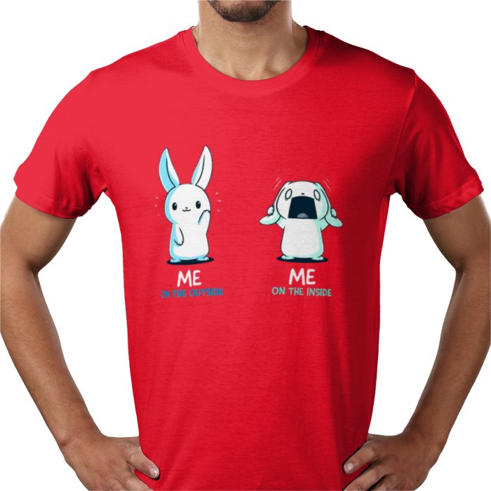 Me On The Outside Vs Inside T-shirt
