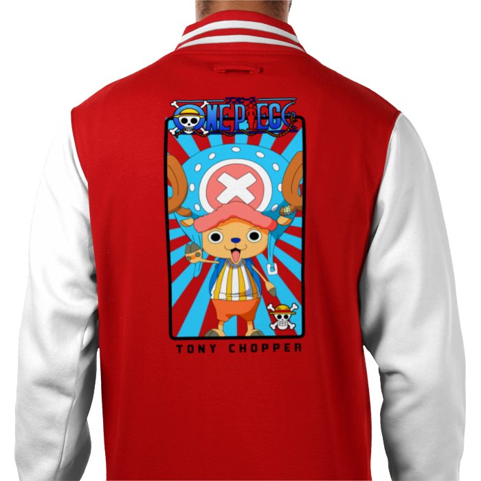 One Piece - Chopper Theme 4 Varsity Jacket