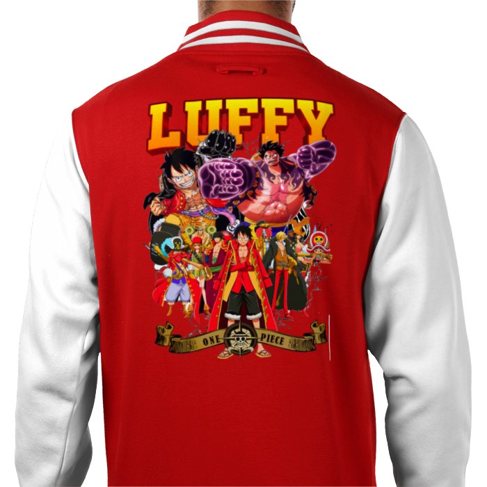 One Piece - Luffy Theme 1 Varsity Jacket