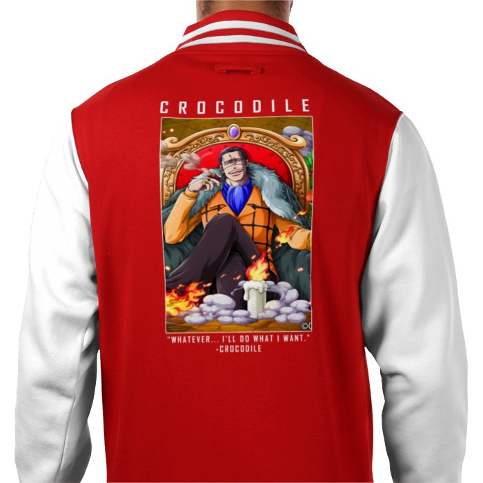 One Piece - Crocodile Theme 1 Varsity Jacket