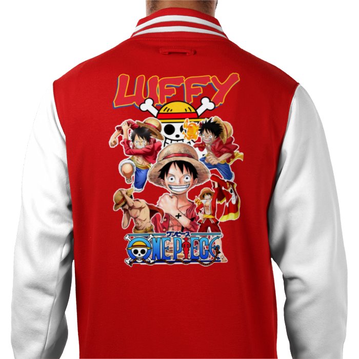 One Piece - Luffy Theme 6 Varsity Jacket