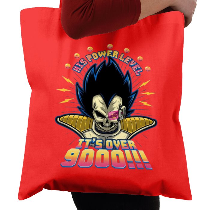 Dragonball Z - Its Over 9000! Tote Bag