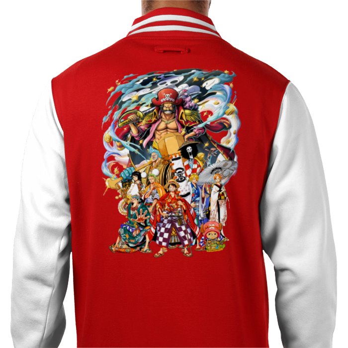 One Piece - Collage 1 Varsity Jacket