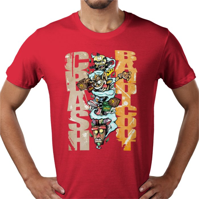 Crash Bandicoot Theme T-Shirt