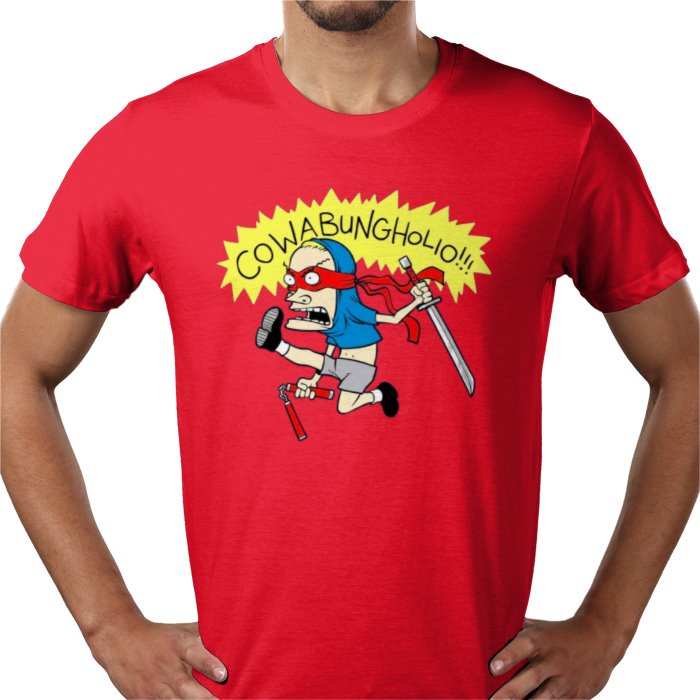 Beavis & Butt Head x Teenage Mutant Ninja Turtles - CowaBungHolio T-shirt