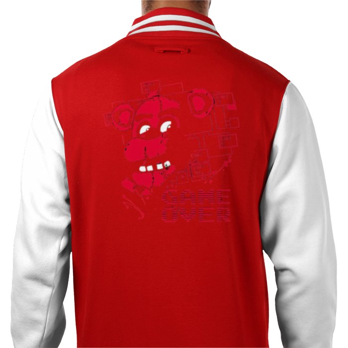 Five Nights At Freddy's - Game Over Varsity Jacket