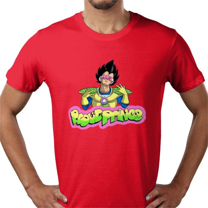 Dragonball Z & The Fresh Prince Of Bel Air - Proud Prince T-shirt