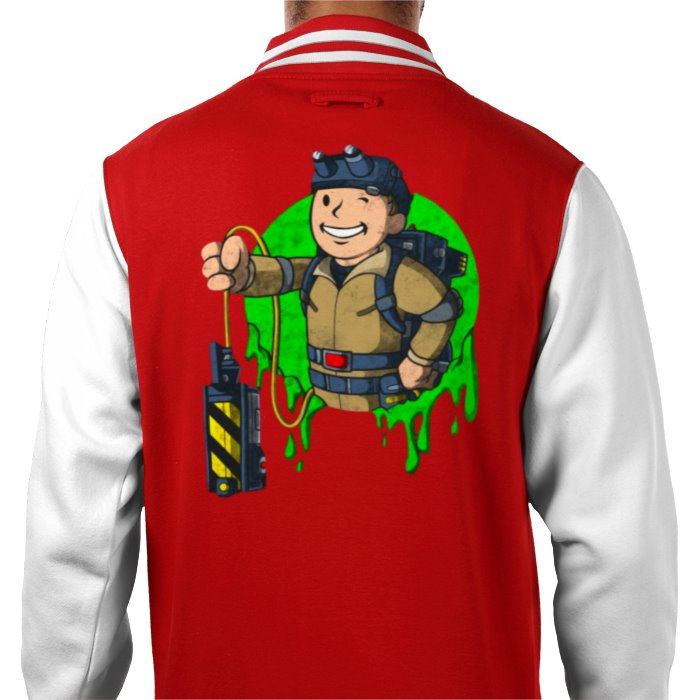 Fallout & Ghostbusters - Fallout Buster Varsity Jacket