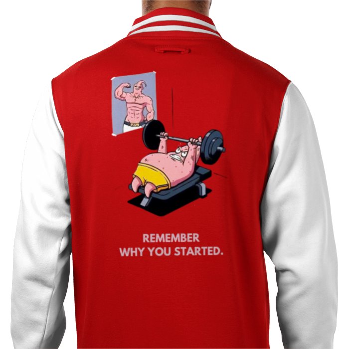 Dragon Ball Z - Why You Started Varsity Jacket